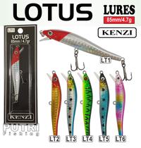 Gambar KENZI LOTUS 85mm 4.7gr - Umpan Pancing Lure Mancing Tiruan Ikan Air Laut & Tawar Hard Bait dari Putri Fishing- Kota Surabaya 1 Tokopedia