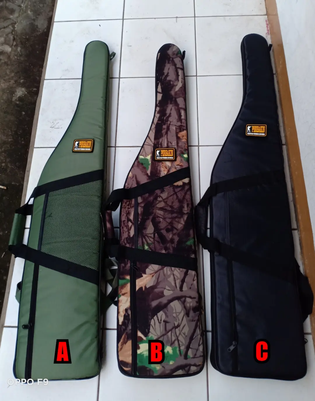 Tas Camo Tas Sena Pan Camo || Hitam || Hijau
