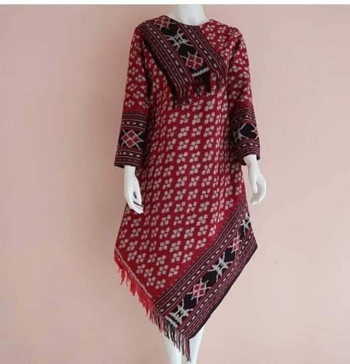 Gambar Dress wanita // Dress tenun // tunik tenun dari BAJU TENUN.id Kab. Jepara Tokopedia