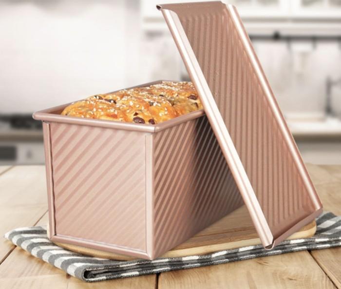 Gambar BALI Loyang Roti Tawar Tutup Teflon Anti Lengket Chefmade HAPPYTREATS - Loyang Roti dari BALI.MegaStore Kota Denpasar Tokopedia