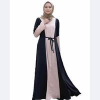 Gambar Baju Muslim Wanita Mellia Maxi Moscrepe dari look180 Kab. Bandung 3 Tokopedia