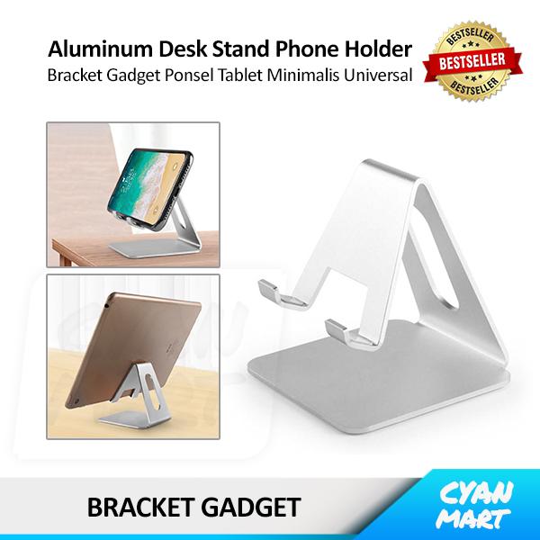 Gambar Holder Hp Tablet Mobile Mate Aluminium Alloy Desk Stand Lazy Dock dari CyanMart Kota Administrasi Jakarta Barat Tokopedia