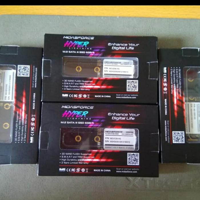 Gambar Midas SSD M.2 SATA III 2280 1Tb Midas Force Hyper Lightning dari Market Wish Kota Administrasi Jakarta Utara Tokopedia