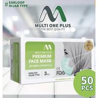 Gambar MASKER MULTI ONE PLUS HIJAB / MULTI ONE PLUS HEADLOOP - Hijab 4Ply dari Sukses_Sanjaya Jakarta Utara 1 Tokopedia