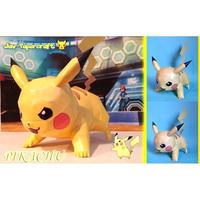 Gambar Pokemon Pikachu Papercraft dari Papercraft Tiviti Kab. Bekasi 1 Tokopedia