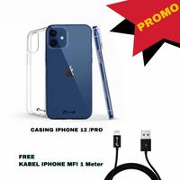 Gambar PROMO Optimuz Transparan TPU - Casing iPhone 12 mini FREE KABEL CHARGE dari OPTIMUZ Official Store Kota Administrasi Jakarta Utara 1 Tokopedia