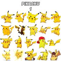 Gambar PIKACHU POKEMON CARTOON STICKER STIKER TUMBLR VINYL LAPTOP KOPER HP dari stickersply Kota Surabaya 4 Tokopedia