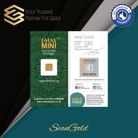 Gambar Emas Mini 0.1 Gram Logam Mulia EB ODC dari SEANGOLD Kab. Sidoarjo 1 Tokopedia