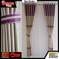 Gambar Gorden Hordeng Jendela Pintu Blackout Import Motif Garis Modern Style dari Qios Gorden Kab. Bandung 1 Tokopedia