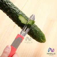 Gambar PISAU KUPAS BUAH / PISAU SAYUR / ALAT BERSIH SISIK IKAN / PEELER KNIFE dari Nivalis Jakarta Kota Administrasi Jakarta Utara 2 Tokopedia