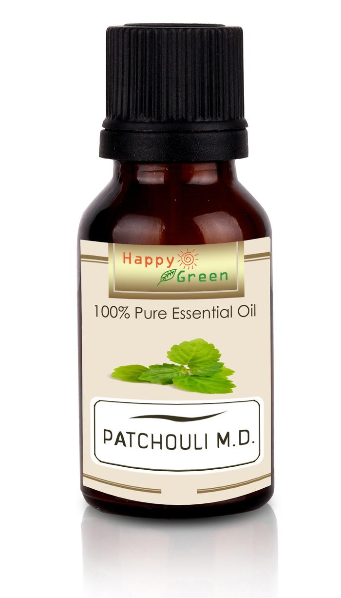 Gambar Happy Green Patchouli M.D. Essential Oil - Atsiri Nilam Iron Free dari Happy Green Garden - JKT Kota Surabaya 5 Tokopedia