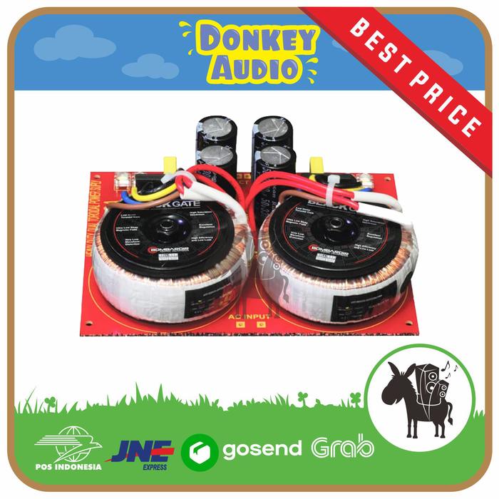 Gambar TRAFO 3A DUAL TOROIDAL 3A CT 25V BOMBARDIR BLACKGATE dari Donkey Audio Kota Administrasi Jakarta Barat Tokopedia