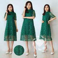 Gambar MAXY DRESS PEVITA BRUKAT dari SAN ACC STORE Jakarta Utara 2 Tokopedia