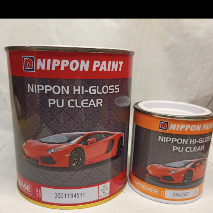 Gambar vernis nippon hi-gloss pu clear coat noppon pu 1 kg dari chattwa shop Kota Depok Tokopedia