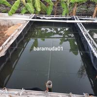 Gambar Terpal kolam ikan ukuran 3×2×1m HDPE Geomembran micron 250 dari baramuda01 Kab. Pemalang 2 Tokopedia