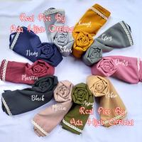 Gambar PASHMINA RENDA 175 x 70 PASMINA DIAMOND TALI dari Ada Hijab Kab. Jepara 4 Tokopedia