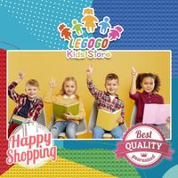 Gambar Legogo Kids Store Kaos Setelan Anak Lengan Pendek Motif Monster Green dari legogo kids store Jakarta Barat 2 Tokopedia