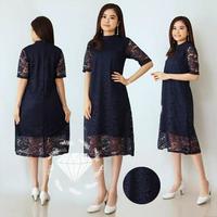 Gambar MAXY DRESS PEVITA BRUKAT dari SAN ACC STORE Jakarta Utara 4 Tokopedia