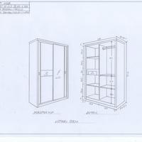 Gambar LEMARI PAKAIAN SLEDING/LEMARI PAKAIAN KAYU Furniture dari SRIWIJAYA FURNITURE_NEW Kota Tangerang Selatan 3 Tokopedia