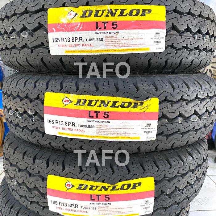 Gambar BAN DUNLOP 165 R13 LT5 BAN MOBIL DUNLOP 165 13 BAN TRUCK RINGAN dari Oliemajuvariasi Kab. Karawang Tokopedia