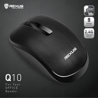 Gambar Rexus Q10 Silent Click Wireless Mouse for Office & Home - REX-Q10 dari Multi Komputer Kota Administrasi Jakarta Barat 2 Tokopedia