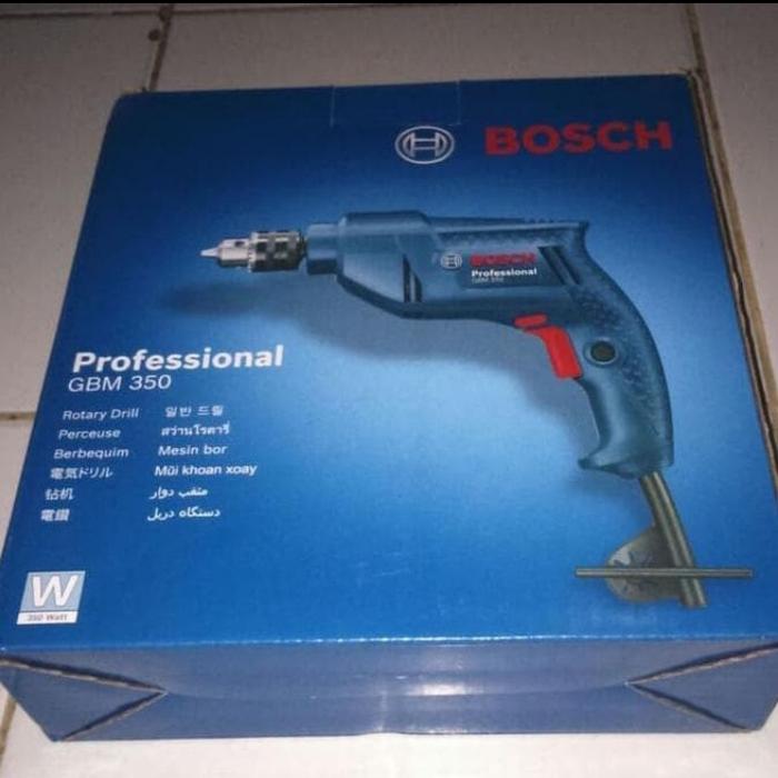 Gambar Mesin bor tangan Bosch GBM350/Bosch GBM original dari Global Tehnik Mart Kota Administrasi Jakarta Barat Tokopedia