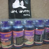 Gambar Obat Ikan - Vivian Methylene Blue / Obat Biru -100ml dari GM Guppy Farm Kab. Bekasi 2 Tokopedia