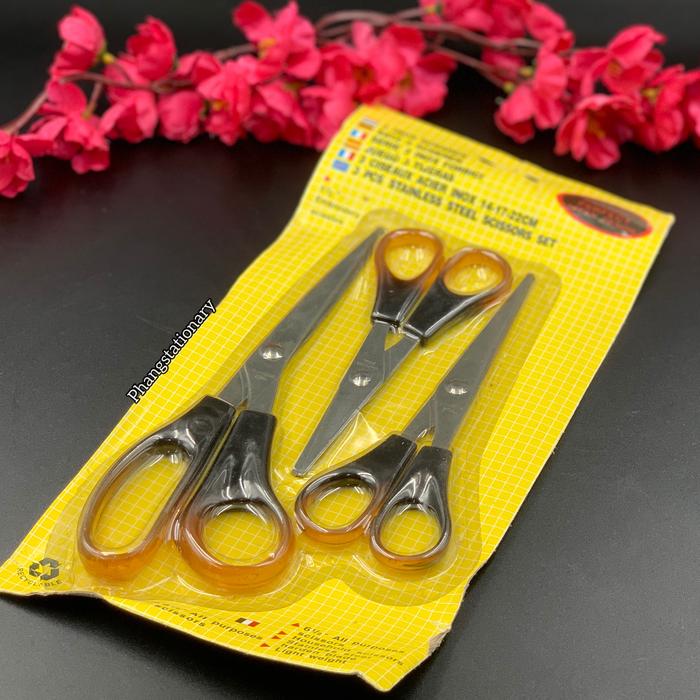 Gambar Gunting legendaris 3 in one original desain dari jepang dari Phangstationary Kota Pontianak Tokopedia