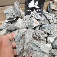 Gambar Batu Seiryu Grey Grade A under 10cm (Per Kg) - Hardscape Aquascape dari GM Guppy Farm Kab. Bekasi 2 Tokopedia