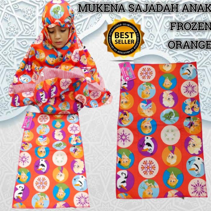 Gambar Mukena Anak Frozen Super/Tas bahan katun cantik dari Kamehco Kota Administrasi Jakarta Pusat Tokopedia