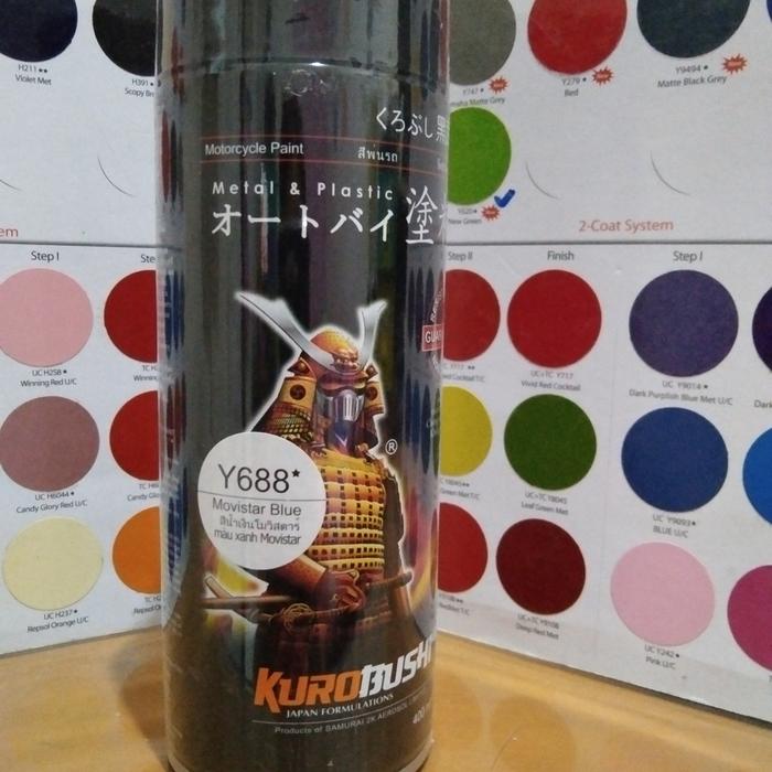 Gambar Samurai Y688* Movistar Blue Yamaha 400cc / Pylox / Cat Semprot dari WijayaKarya-1 Kab. Tangerang Tokopedia