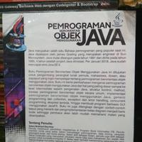 Gambar Buku Pemrograman Berorientasi Objek Menggunakan Java dari Alfha_BookStore Kota Bandung 2 Tokopedia