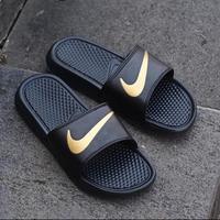 Gambar ( SALE ) SANDAL PRIA SPORT NIKE BENASSI BLACK dari RandBstuff Kota Madiun 4 Tokopedia