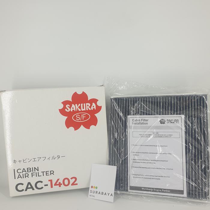 Gambar FILTER KABIN AC GRANMAX LUXIO ERTIGA SAKURA CARBON dari Surabaya Retail Kota Surabaya Tokopedia