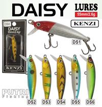 Gambar KENZI DAISY 55mm 2.6gr - Umpan Pancing Lure Mancing Tiruan Ikan Air Laut & Tawar Hard Bait dari Putri Fishing- Kota Surabaya 1 Tokopedia