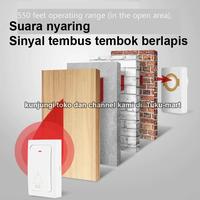 Gambar BEL WIRELESS/ BELL RUMAH / BEL PINTU TANPA KABEL MP3 dari Tuku-mart Kota Bekasi 2 Tokopedia