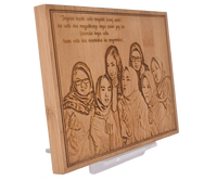 Gambar Ukiran Kayu Custom / Custom Wood Engrave dari SANTIGI Kota Bandung 5 Tokopedia