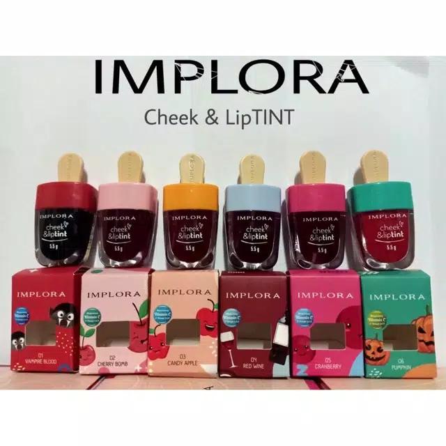 Gambar IMPLORA CHEEK AND LIPTINT 5,5gr dari sakuracosmetik Kab. Sukoharjo Tokopedia