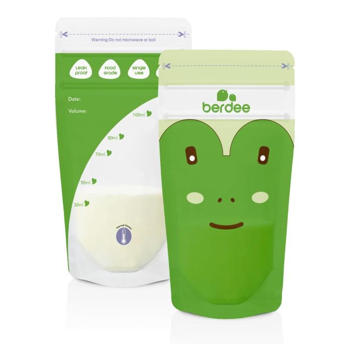 Gambar Kantong Asi Berdee 100ml Frogee / Breast Milk 100ml Green dari Tocu Shop Kota Administrasi Jakarta Barat Tokopedia