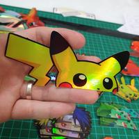 Gambar Sticker Hologram Anime - PSH57 - Besar - Pikachu - Pokemon dari Sticker AJa Kota Administrasi Jakarta Utara 1 Tokopedia