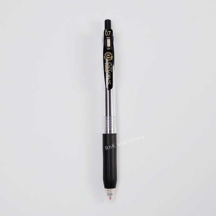 Gambar ZEBRA SARASA CLIP 0.7 MM GEL INK ROLLERBALL PULPEN - BLACK dari RnK Stationery Kab. Tangerang Tokopedia