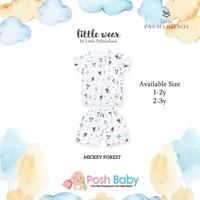 Gambar Little Wear Shoulder Button Short - Disney Forest Edition dari Posh Baby Jakarta Pusat 4 Tokopedia
