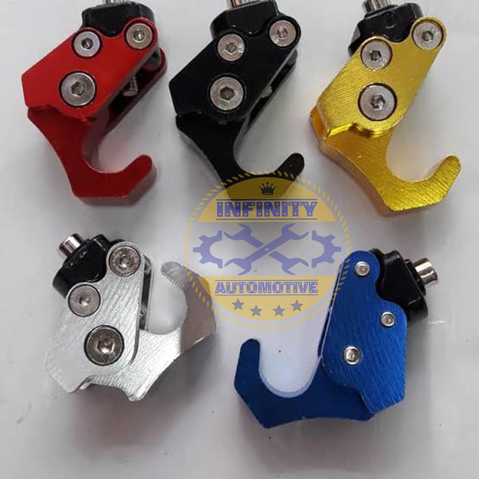 Gambar Gantungan Barang Cnc Lipat - Tekuk Nmax Aerox Mio Vario Beat Scoopy dari Infinity Automotive Kota Administrasi Jakarta Barat Tokopedia