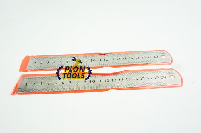 Gambar Penggaris Besi SS 20cm dari PionTools Sby Kota Surabaya Tokopedia