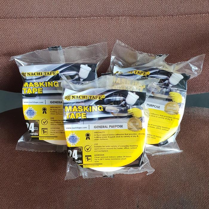 Gambar Masking Tape Nachi 24mm x 20 Yard dari Indotool's n Chemikal 88 Kota Administrasi Jakarta Barat Tokopedia