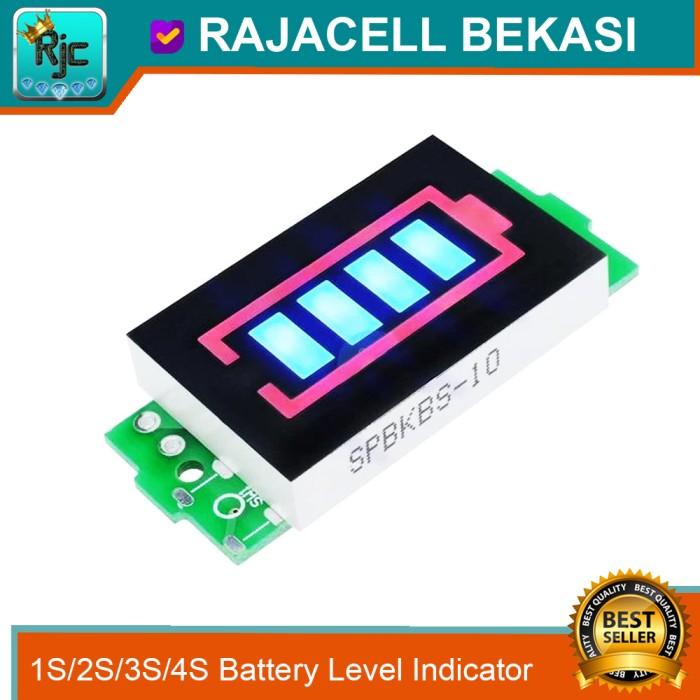 Gambar Battery Level Indicator Module untuk Baterai Lithium Lipo 18650 dari Rajaduino Kota Bekasi Tokopedia