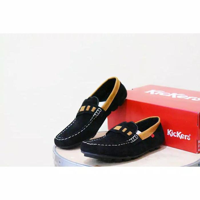 Gambar Sepatu Slip On Pria Kickers Casual Murah Santai dari albistar33 Kab. Bandung Tokopedia