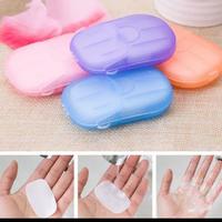 Gambar SABUN KERTAS CUCI TANGAN PRAKTIS TRAVELLING PAPER HAND SOAP KEBERSIHAN dari Jurang Shop Kota Surabaya 4 Tokopedia