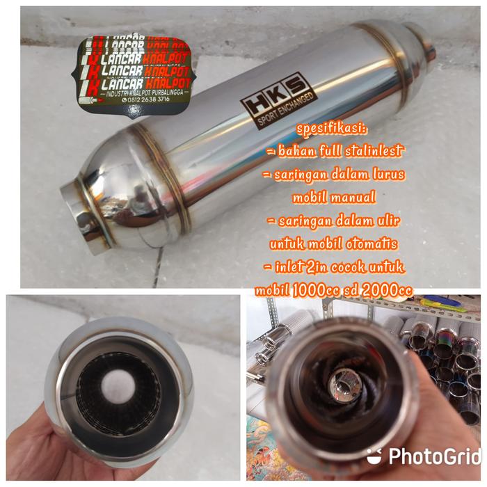 Gambar resonator mobil dari lancarknalpot_NEW Kab. Purbalingga Tokopedia
