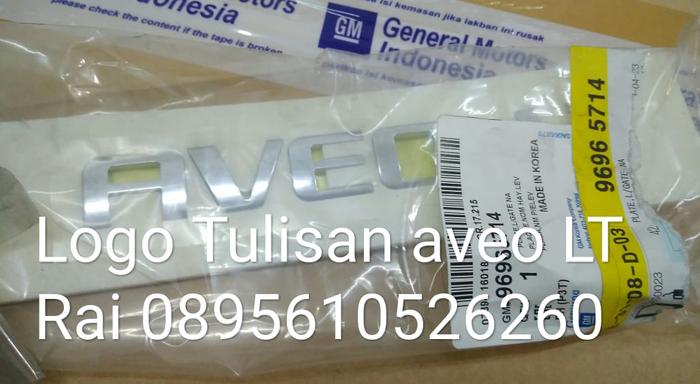 Gambar Emblem Logo Aveo dari Rai Motor Kota Administrasi Jakarta Selatan Tokopedia